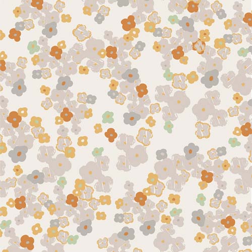 Capsule Mix The Volume - LoveNotes - Fresh-small floral in rust, honey & green