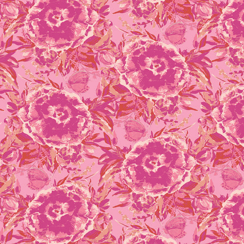 Eve - Rosefield Quartz - pink roses on pink