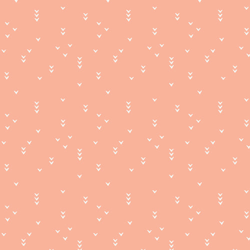 Selva - Pick a Peak - Pure - Cream v's on light apricot orange
