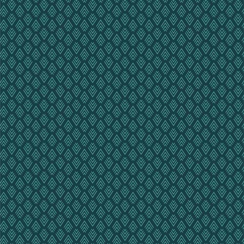 Tumbleweed - Arrowhead Jasper - turquoise arrowhead design on teal