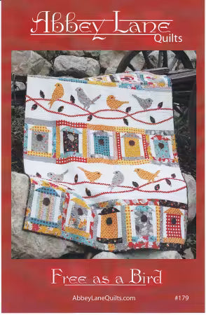 Abbey Lane Quilts - Free as a bird - 60 x 75