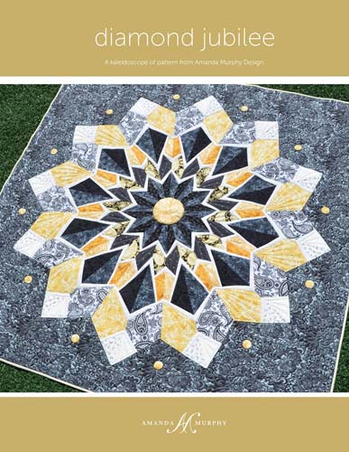 Diamond Jubilee - Amanda Murphy - 68x 68 foundation paper pieced quilt
