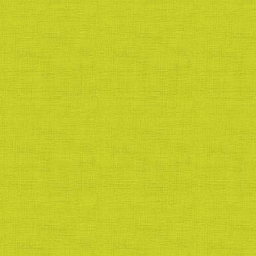 Linen Texture - Lime Green by Makower UK
