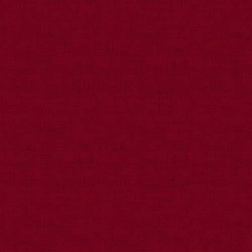 Linen Texture - Burgundy by Makower UK