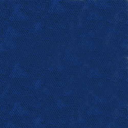 Dimples - Deep Cerulean - dark blue on medium blue
