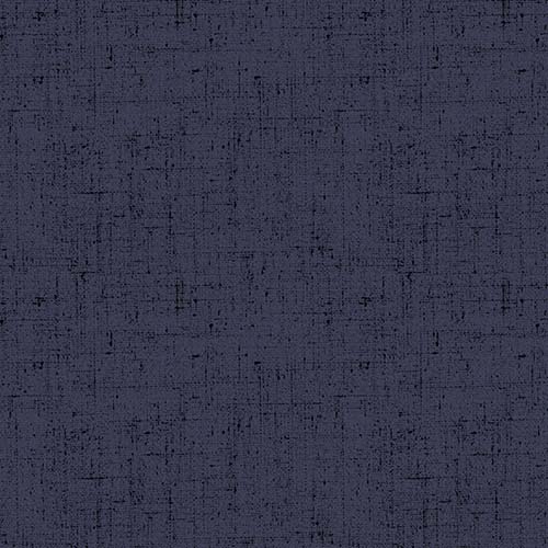Cottage Cloth - Indigo -Dark blue linen look by Renee Nanneman
