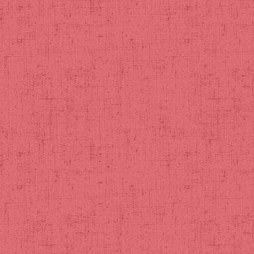 Cottage Cloth II - Strawberry - pink linen look by Renee Nanneman