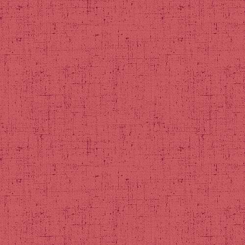 Cottage Cloth II - Watermelon - Dark Pink linen look by Renee Nanneman
