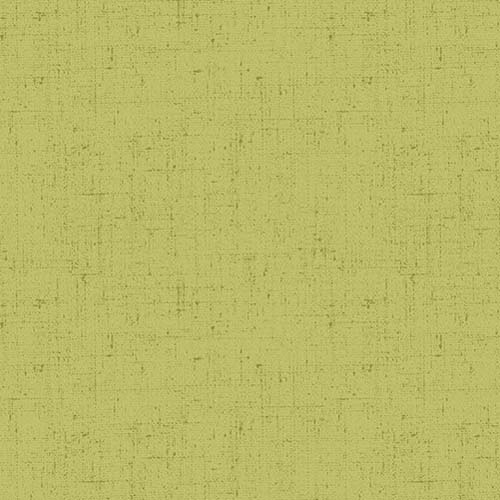 Cottage Cloth II - Moss - yellow green linen look by Renee Nanneman