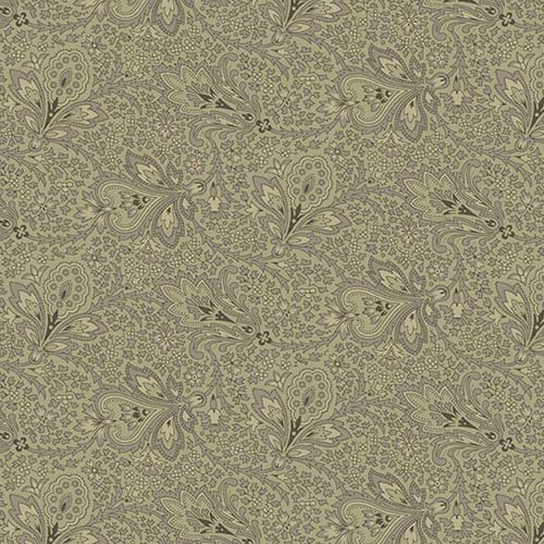 Tradewinds - Paisley - Oyster - tone on tone taupe floral paisleys