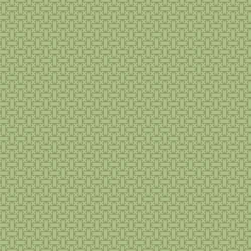 Abloom - Basketweave - Grass - green tone on tone basketweave