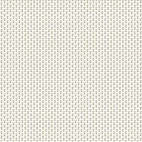 Abloom - Seedlings - Pearl - brown ditsy on cream