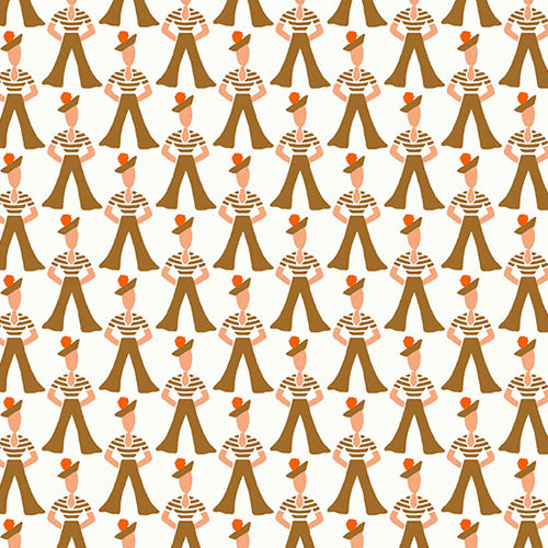 Lottie Ruth-30's Reproduction - Gondolier - Brown by Kathy Hall