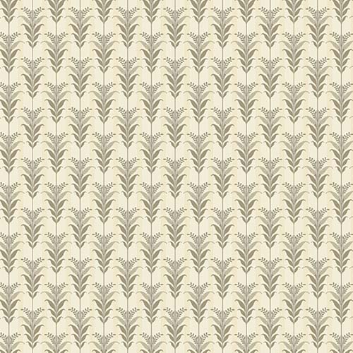 Spiced Cider - Wheat Stripe -Neutral - Wheat stalks and stripes on cream