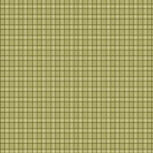 Spiced Cider - Harvest Plaid - Green - Small green plaid