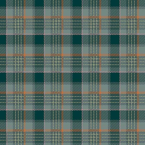 Practical Magic - Oxford - Dusk - dusky teal plaid - by Laundry Basket Quilts