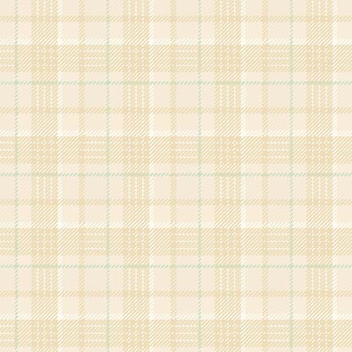 Practical Magic - Oxford - Linen - light tan plaid - by Laundry Basket Quilts