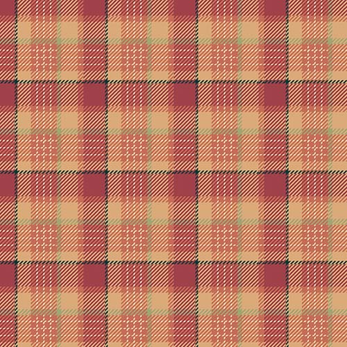 Practical Magic - Oxford - Terracotta - Coral plaid - Laundry Basket Quilts