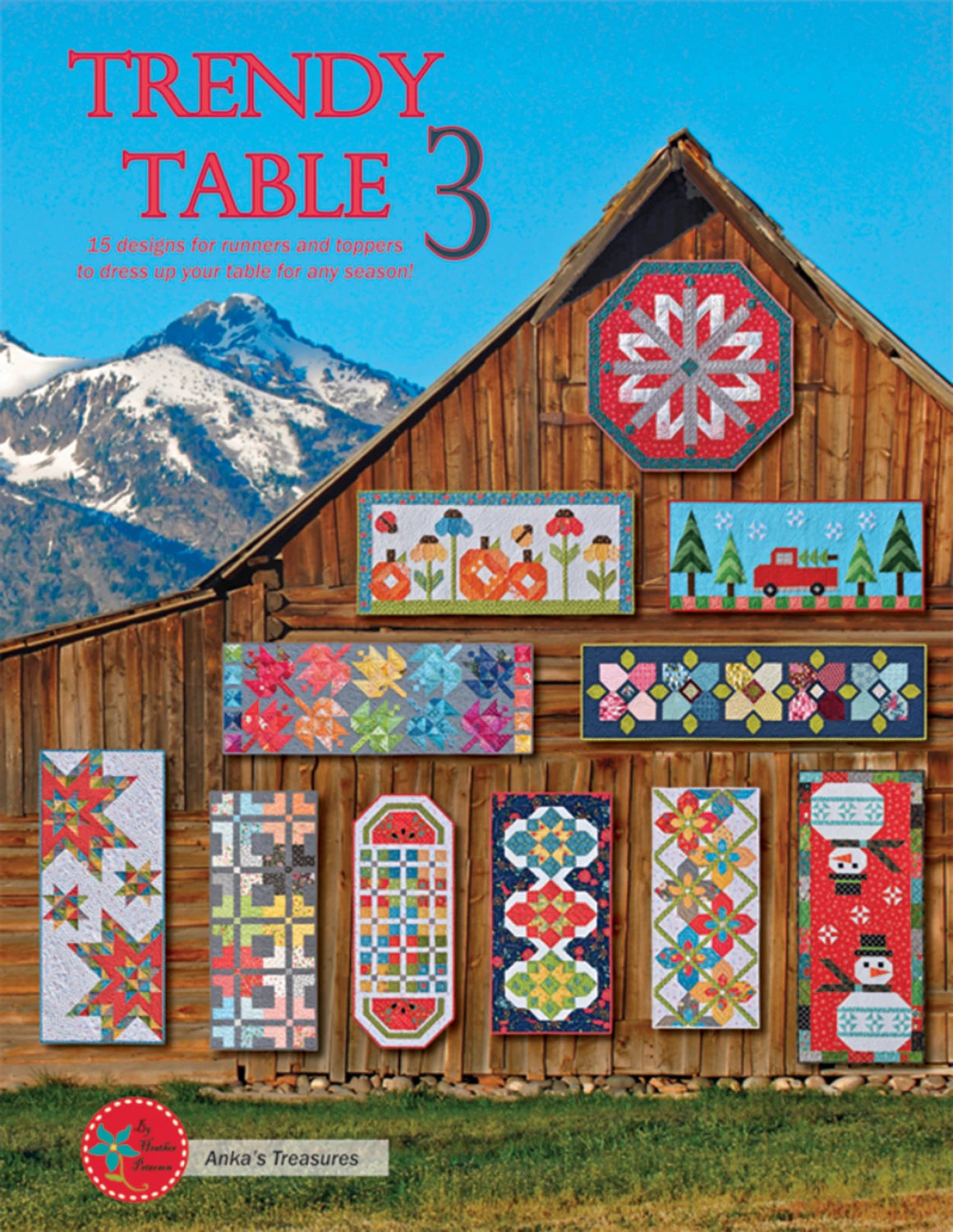 Trendy Table 3 - 15 Runners and toppers by Anka's Treasures