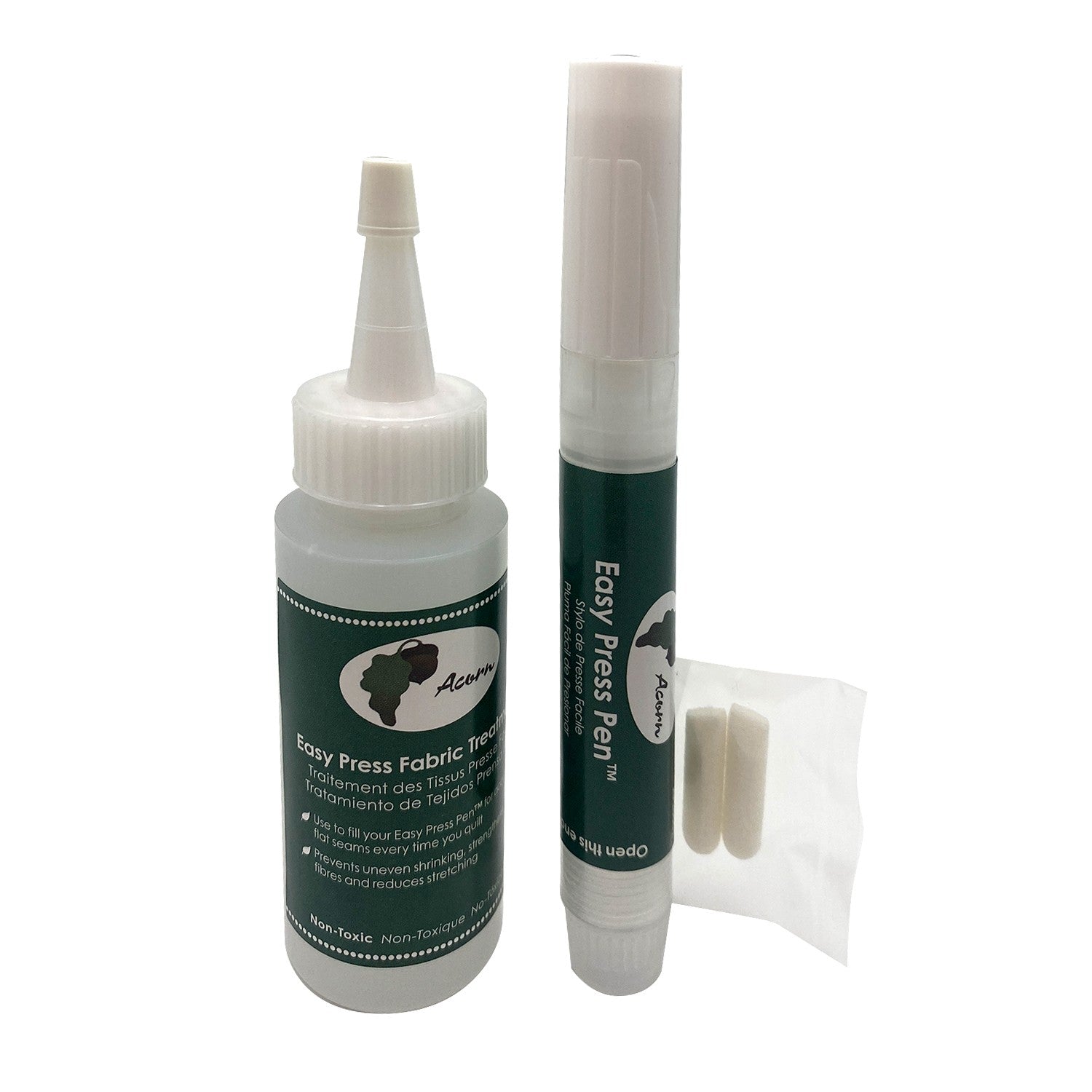 Acorn - Easy Press Pen essentials- includes pen, nibs & fabric treatment