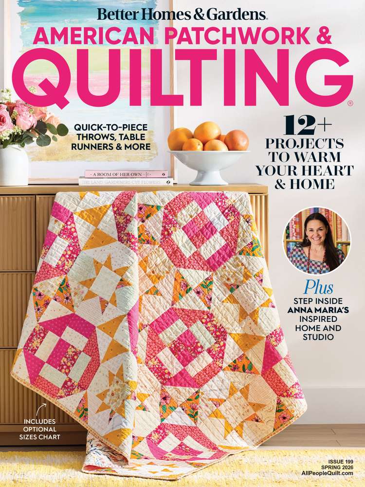 American Patchwork & Quilting no. 199 - Spring 2026 - NO DISCOUNT