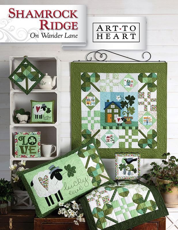 Shamrock Ridge on Wander Lane- by Nancy Halvorsen - small projects 170P