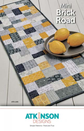 Mini Brick Road Table Runner - by Atkinson Designs