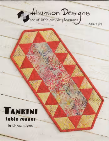 Atkinson Designs - Tankini (table runner in 3 sizes)