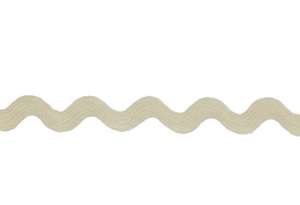 Ric Rac - Oyster - 1/2 inch