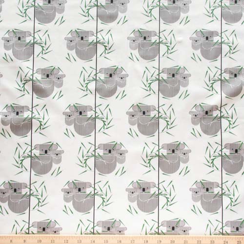 Nurture Vol.2 - Koala Koala - by Charley Harper - koala and baby on cream