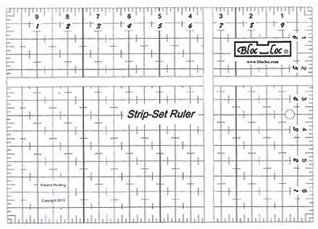 Bloc Loc Strip Set Ruler 7 x 10 inch