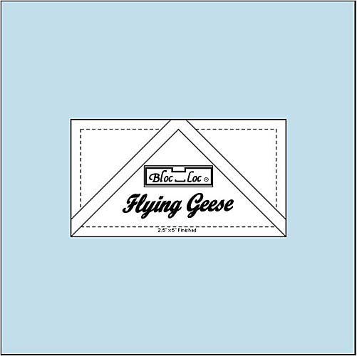 Bloc Loc Flying Geese - 2.5x5  finished