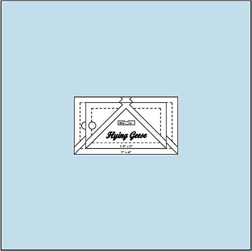#2 Bloc Loc Flying Geese (2 ruler set) - 1.5 x 3 & 2 x 4
