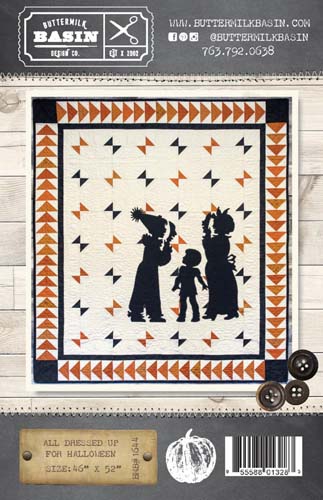 Buttermilk Basin - All Dressed Up for Halloween - 46 x 52 -BMB1644