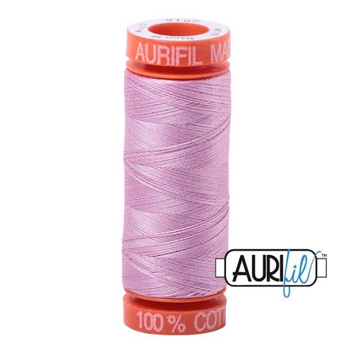 Cotton Mako Thread 50wt 200M Aurifil - 2515 Light Orchid