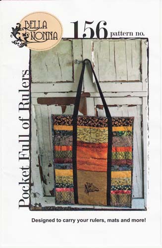 Pocket Full Of Rulers Pattern -Carry Rulers & Mats Designed by Jerrine Kirsch o