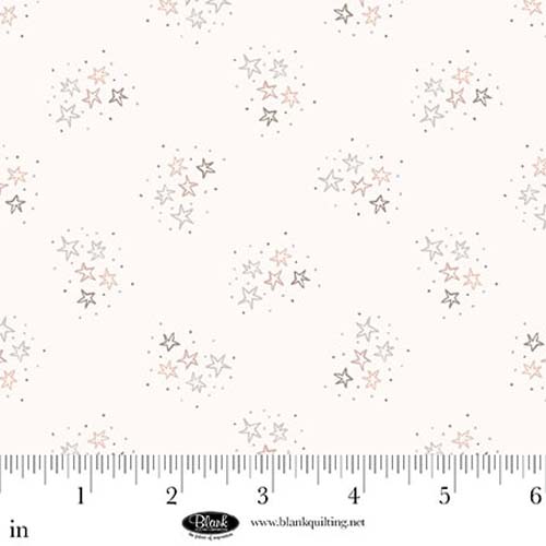Sugar Dreams - Stars - White - tiny stars on white