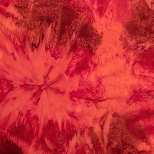 Batik - Color Me Banyan - Cosmos - Dark Red - reds & oranges