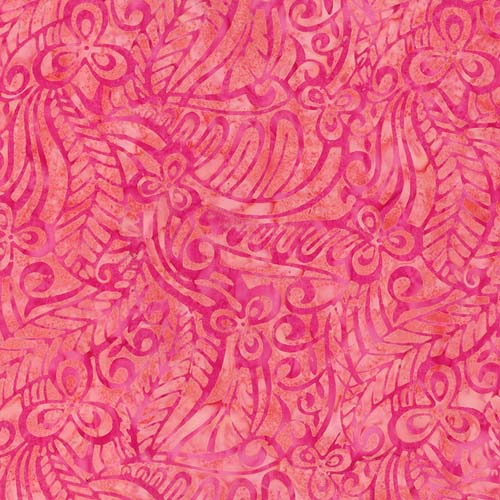 Batik - Paradise Bay - Coral Reef - Tropical Stripe - Green