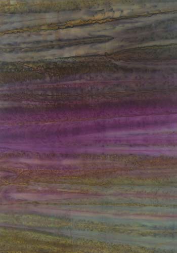 Batik - Hand Dye - Ombre - Amethyst - stripes in purples & browns