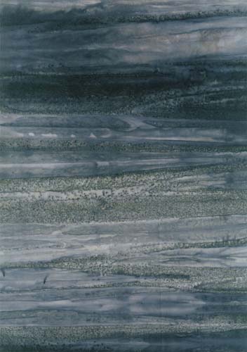 Batik - Hand Dye - Ombre - charcoal - stripes in grays & black