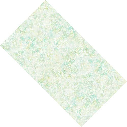 Vitamin Sea - Coral - Seafoam - pale green & aqua sea plants on cream