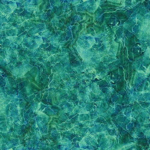 Vitamin Sea - Marble - Teal - Marble texture w/ dark & light teal