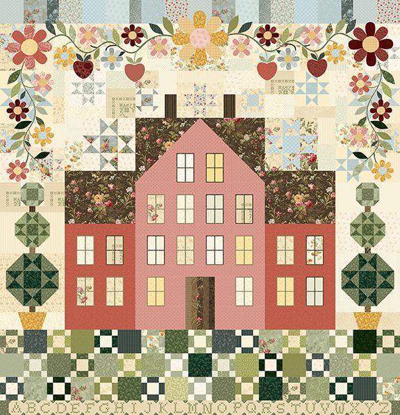 Kathleen's Story Kit -Chunk of the month - includes pattern, fabric for top & scrappy binding