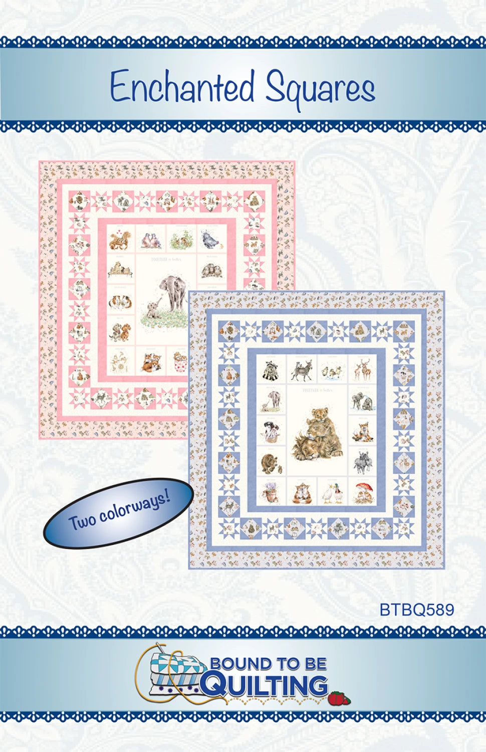 Enchanted Squares pattern - BTBQ589