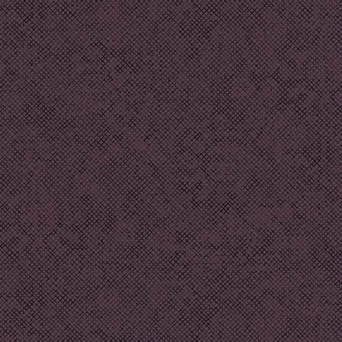 Whisper Weave Too - Blackberry- dark purple crosshatch texture