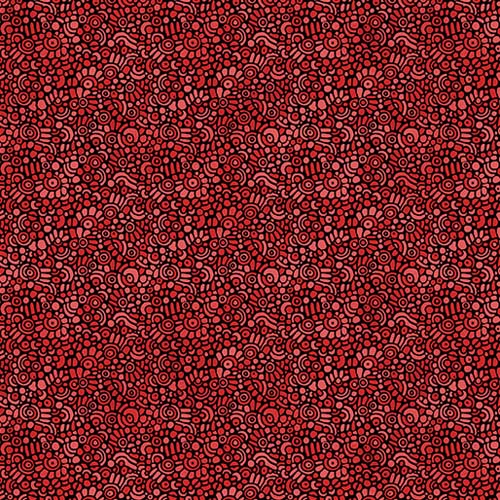 Pebble Mosaic - Red - Persimmon - red pebble mosaic