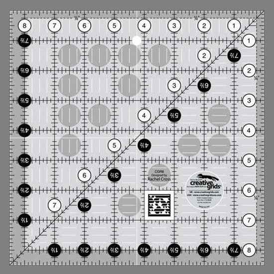 Creative Grids Non-Slip- 8.5 x 8.5 square - CGR8