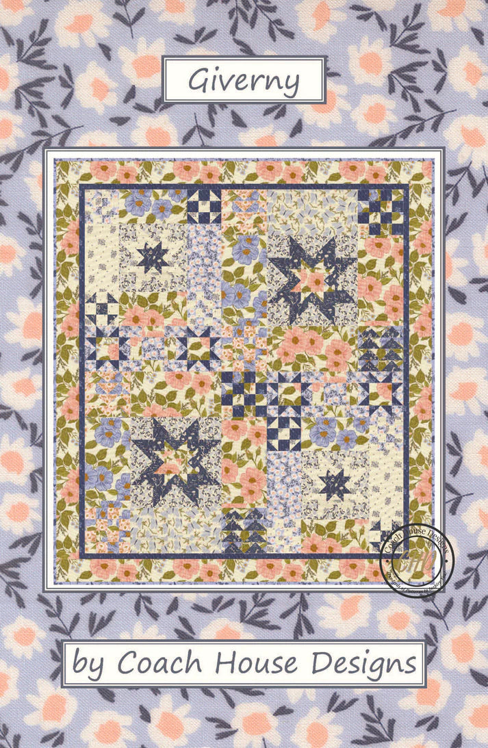 Giverny Quilt Pattern - by Coach House Designs