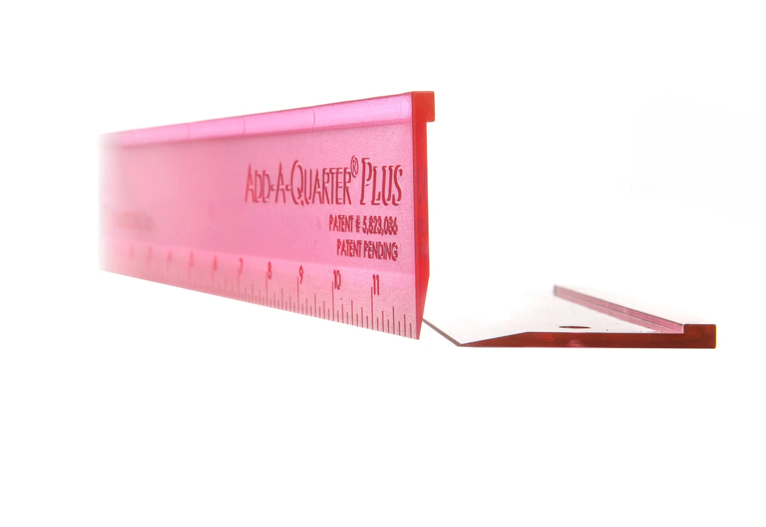 CM Designs add-a-quarter plus  6" ruler - Pink